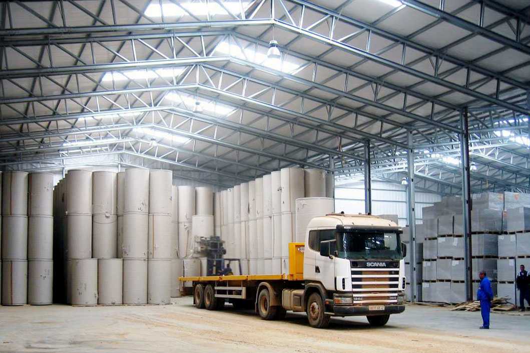 Industrial buildings warehouse Interior Frisomat