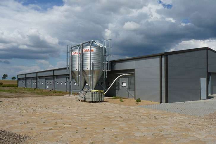 chicken farms steel industrial breeding metal PESB