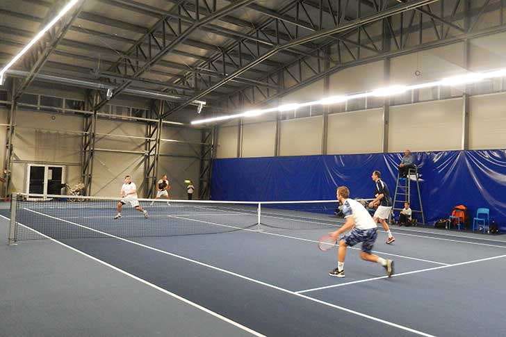sports leisure building tennis court industrial copy