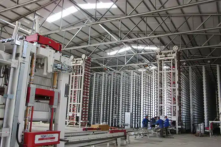 SARL Multibeton Industrial Buildings Production hall Storage hall Interior Frisomat 1