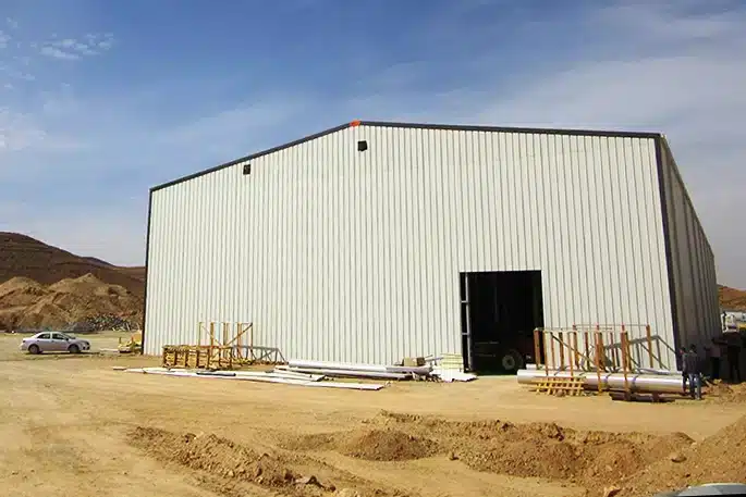 SARL Multibeton0A Industrial Buildings Production hall Storage hall Exterior Frisomat 2