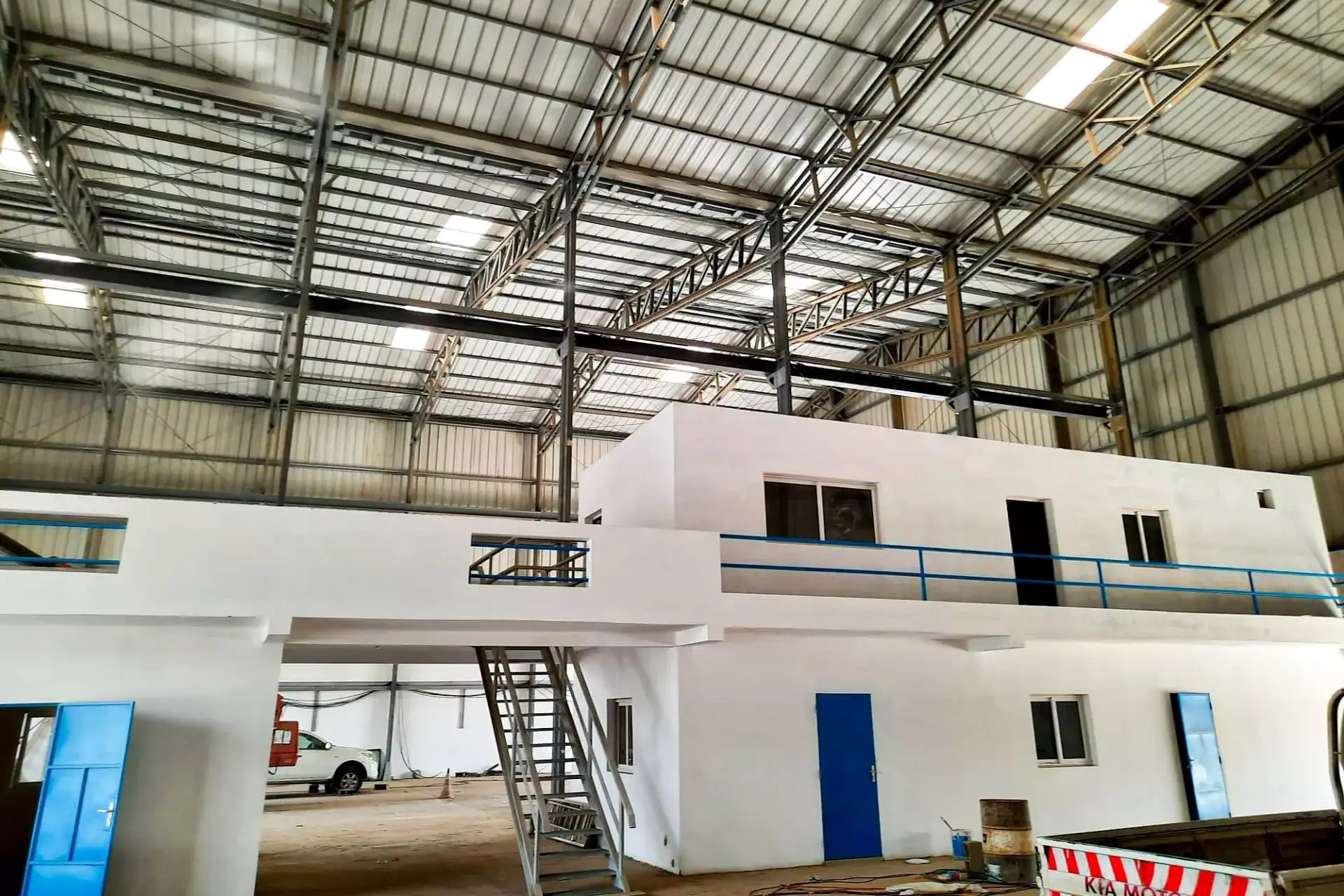 Sodevit Gecamines Production Hall Industrial Building Exterior Frisomat 1