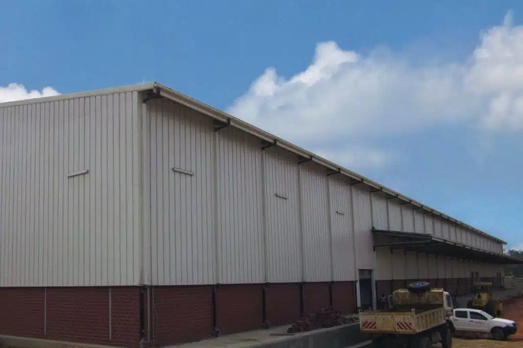 Africa Food Distribution Industrial Buildings Production Hall Exterior Frisomat