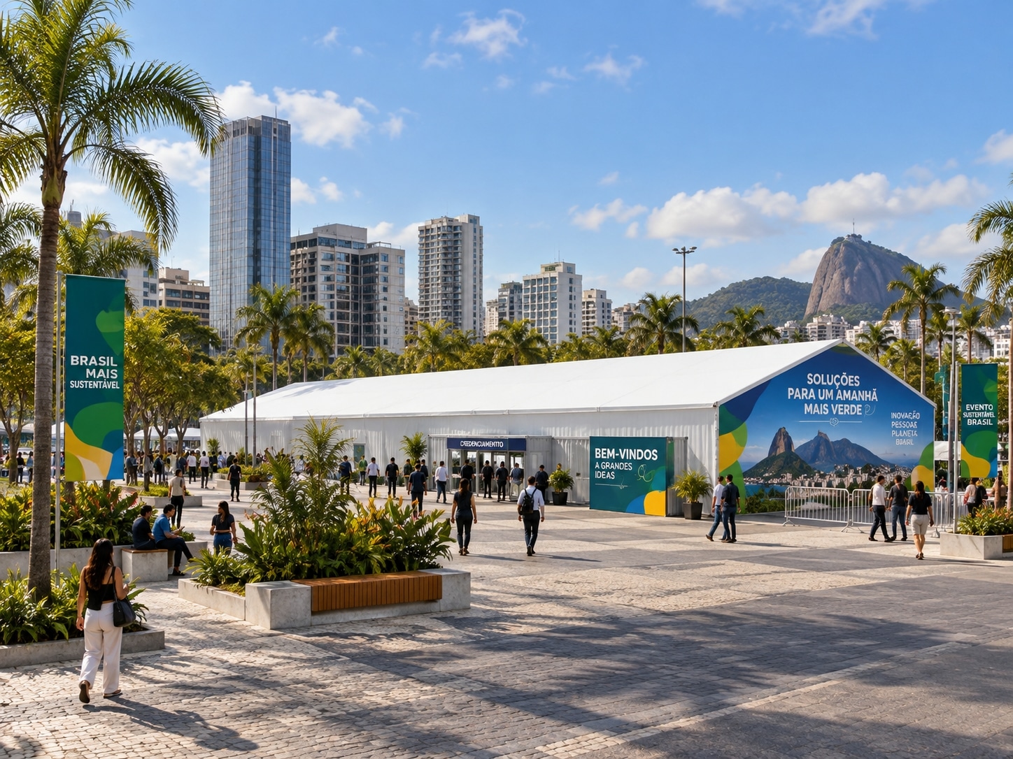 Galpao de armazenamento temporario