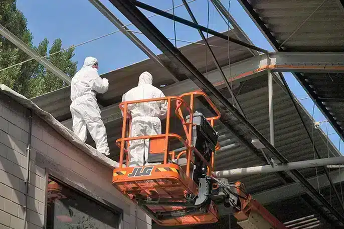 Frisomat industriele asbestrenovatie asbestsanering bedrijfsgebouwen 3