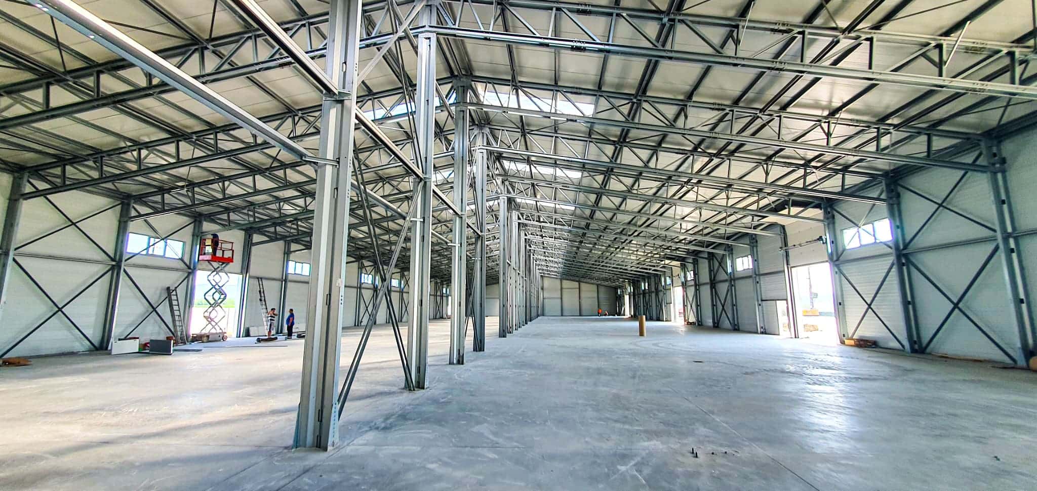 pentarom pitesti depozit 3400 mp hala metalica frisomat romania 11
