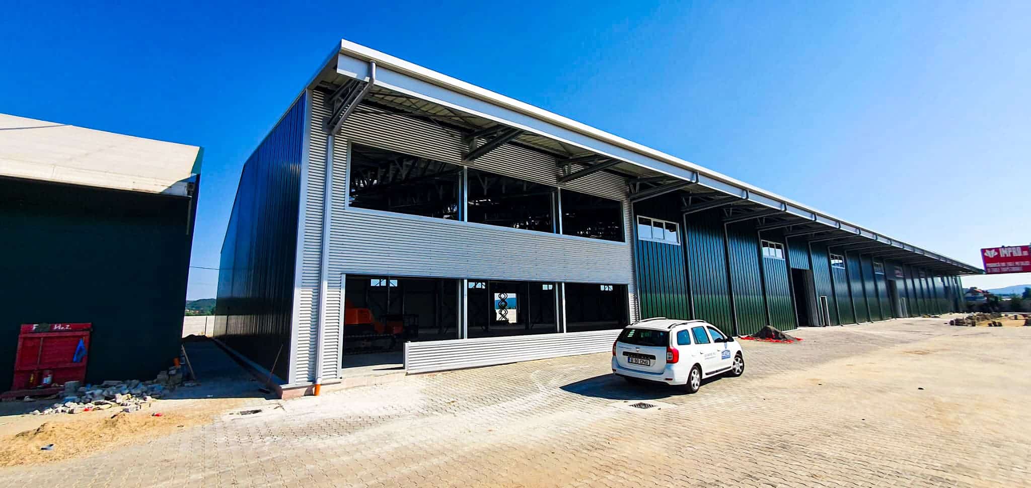 pentarom pitesti depozit 3400 mp hala metalica frisomat romania 13